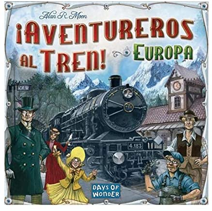 Juegos de Mesa ¡Aventureros Al Tren! Europa