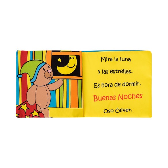 Libro De Tela Para Bebe Estimulación Sensorial