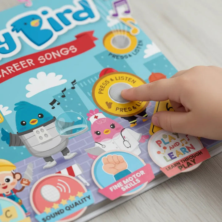 Libro Interactivo Musical Ditty Bird cuando sea mayor Niños
