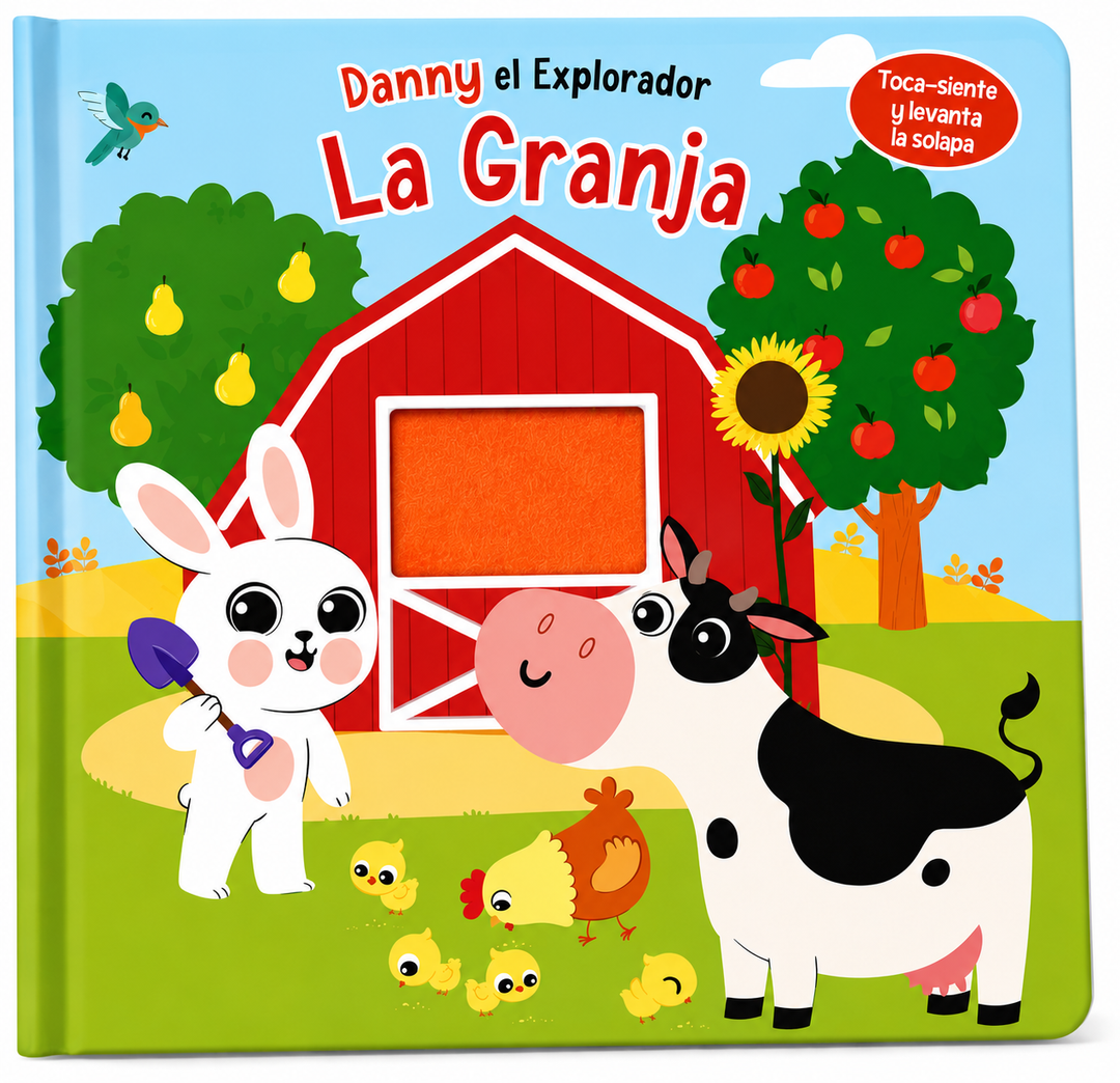 Libro con Solapas La Granja Danny el Explorador Para Niños