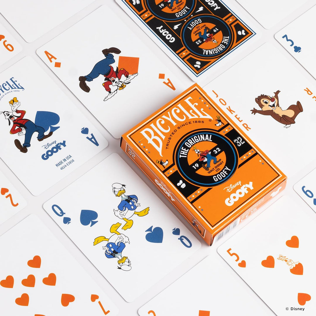 Juego de Cartas coleccionables Bicycle Goofy Para Adultos