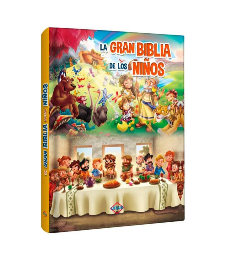 Libro Ilustrado La Gran Biblia De Los Niños Lexus Para Niños
