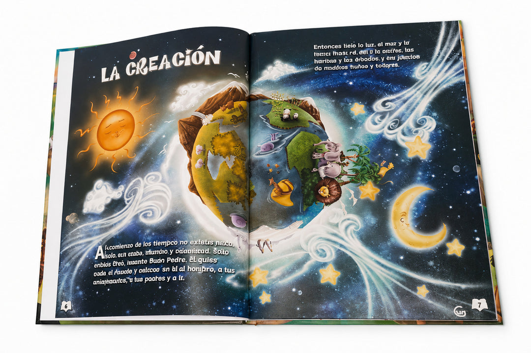 Libro Ilustrado La Gran Biblia De Los Niños Lexus Para Niños