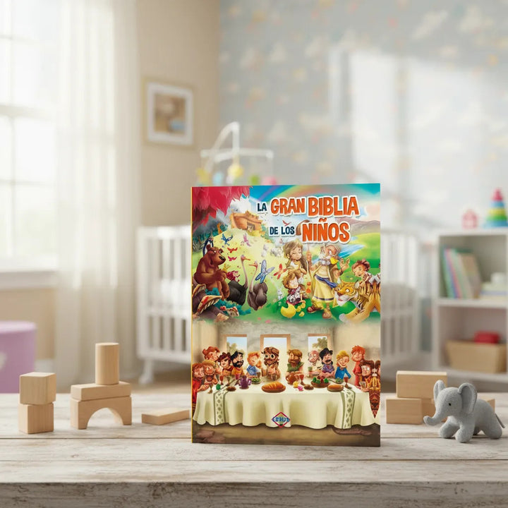 Libro Ilustrado La Gran Biblia De Los Niños Lexus Para Niños