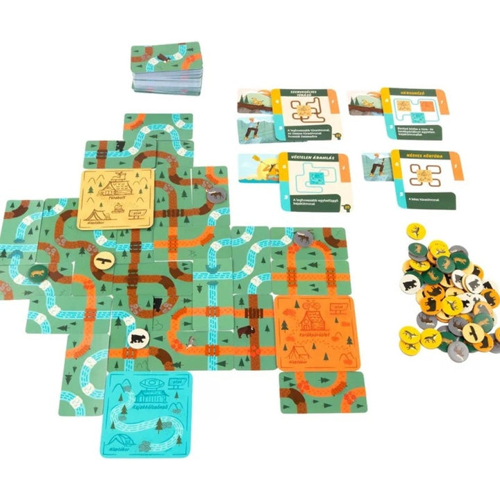Juego de Mesa Estrategia Trailblazers Edición de Viaje Adultos