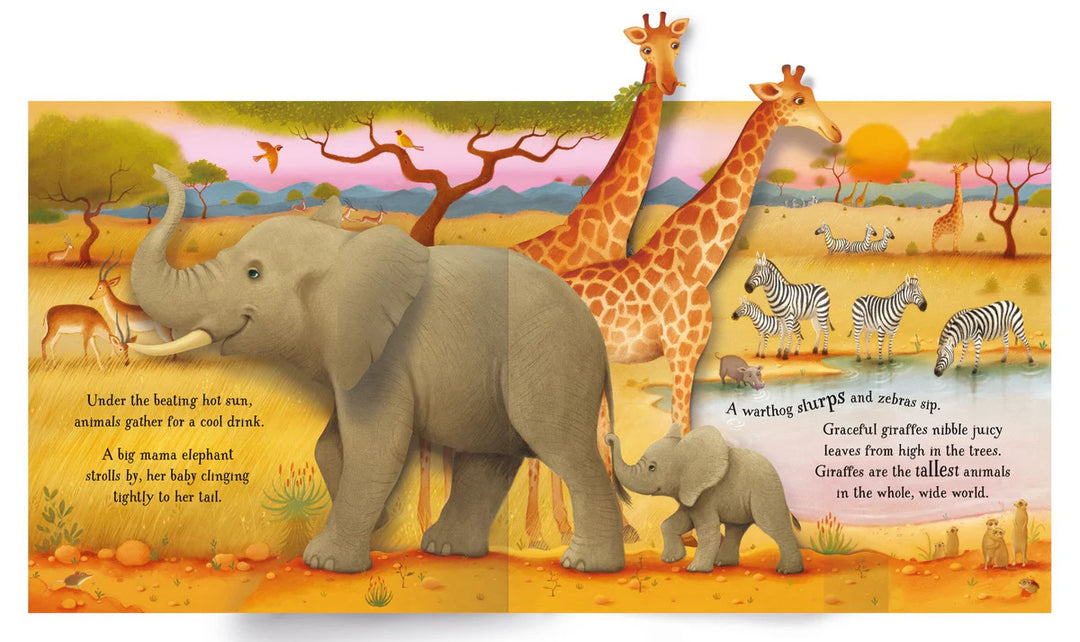Libro Interactivo Pop-Up de Animales De La Selva Para Niños