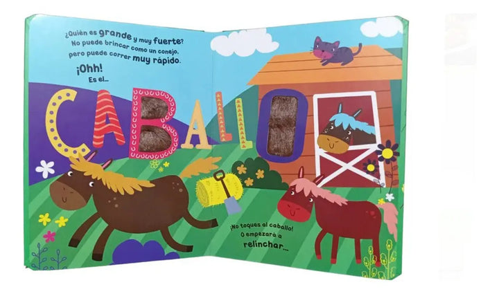 Libro Interactivo ¡No Toques a la Vaca! Lexus Para Niños