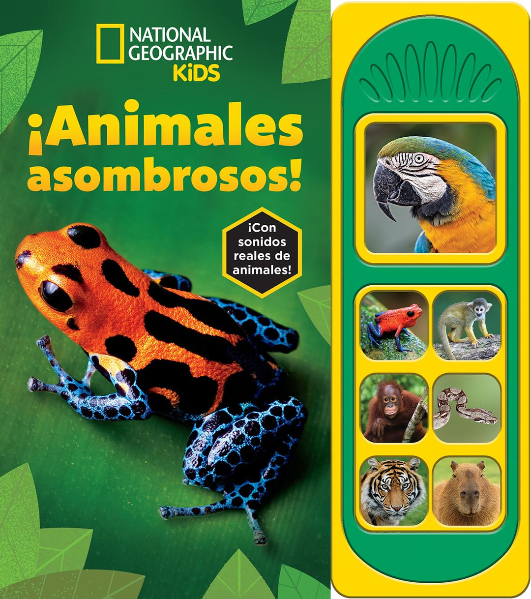 Libro Educativo National Geographic Animales Asombrosos Para Niños