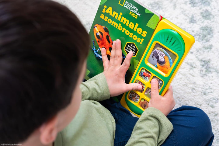 Libro Educativo National Geographic Animales Asombrosos Para Niños