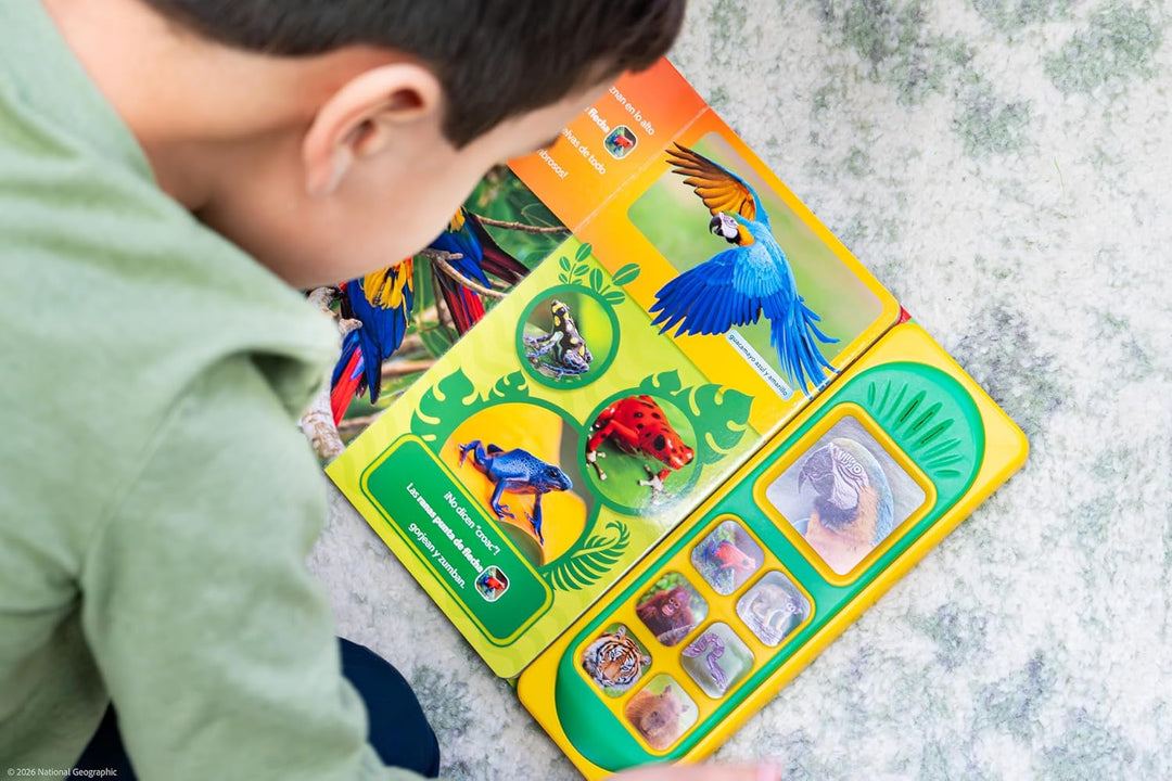 Libro Educativo National Geographic Animales Asombrosos Para Niños