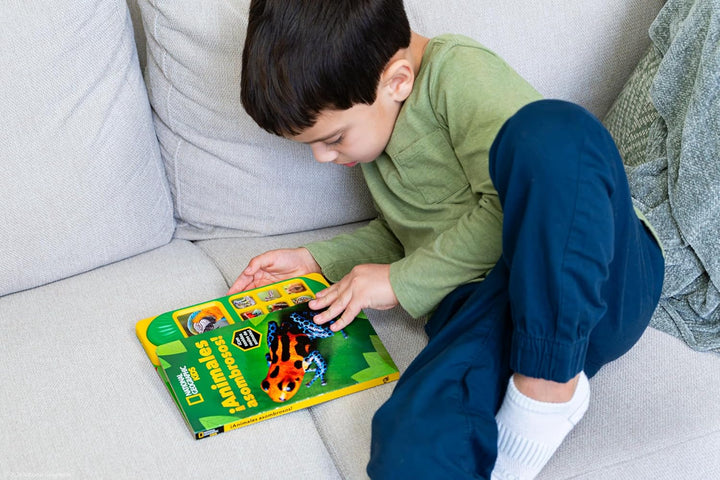 Libro Educativo National Geographic Animales Asombrosos Para Niños