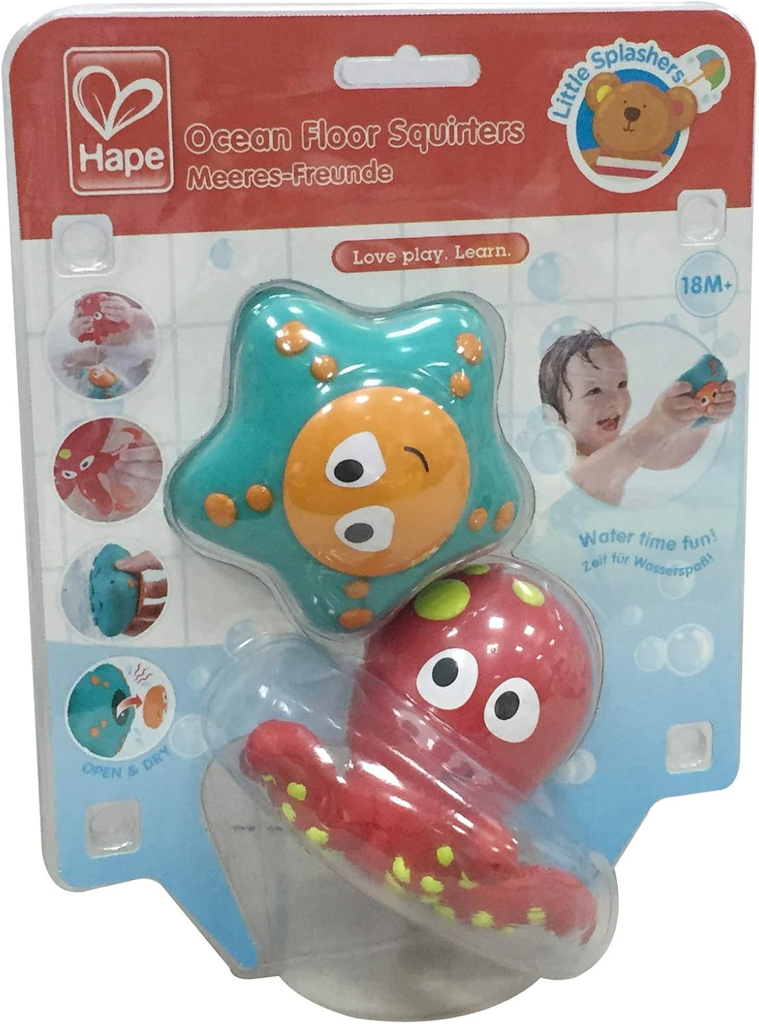 Juguetes de Baño de Silicona Océano Para Niños