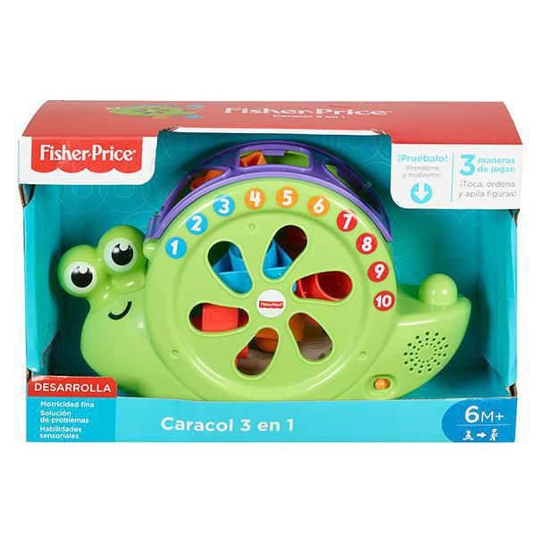 Caracol interactivo 3 en 1
