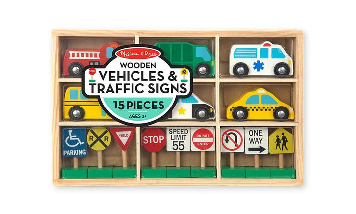 Set vehículos y señales de transito