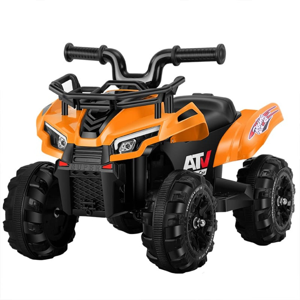 Moto Eléctrica Montable Sonidos Y Luces Naranja Niños