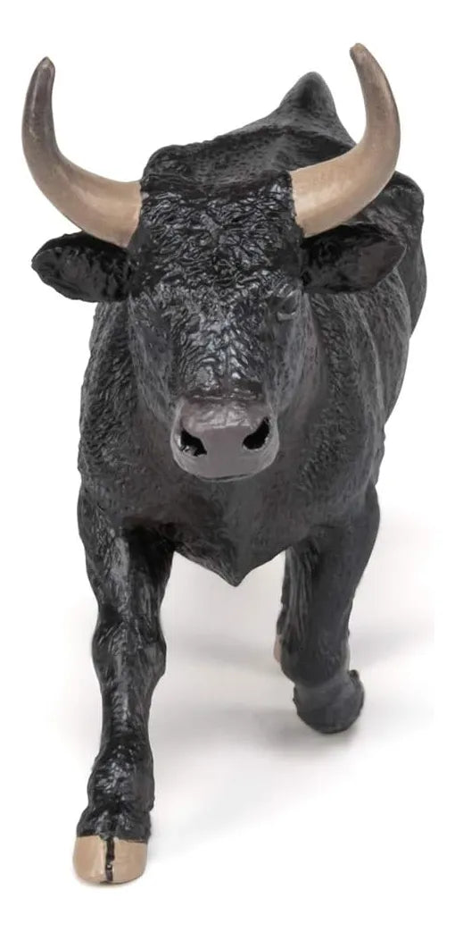 Figura Coleccionable Toro De Camargo Papo Pintado A Mano