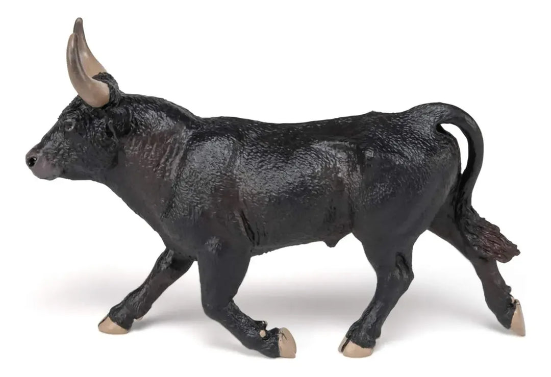 Figura Coleccionable Toro De Camargo Papo Pintado A Mano