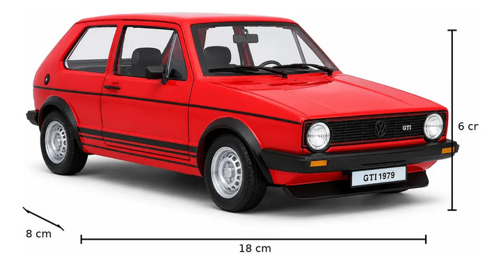 Carro Coleccionable 1/24 Volkswagen Golf Mk1 GtI