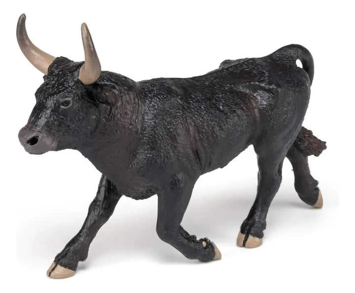 Figura Coleccionable Toro De Camargo Papo Pintado A Mano