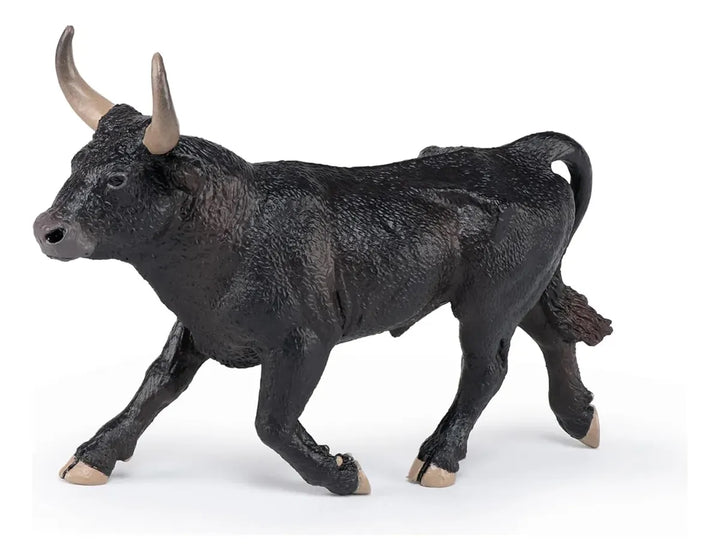 Figura Coleccionable Toro De Camargo Papo Pintado A Mano