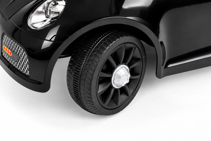 Carro Montable Tipo Porsche Sonidos Y Luces Negro Niños
