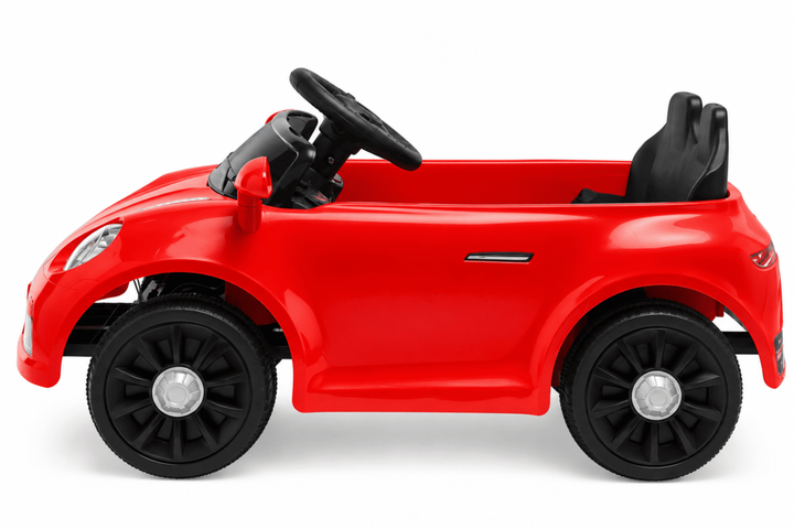 Carro Montable Tipo Porsche Sonidos Y Luces Rojo Niños
