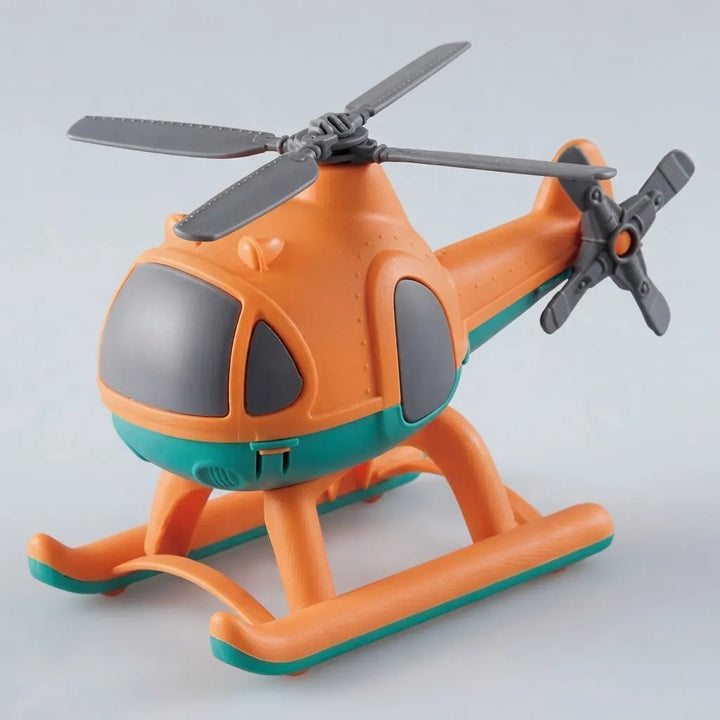 Juguetes Helicóptero Naranja Para Niños